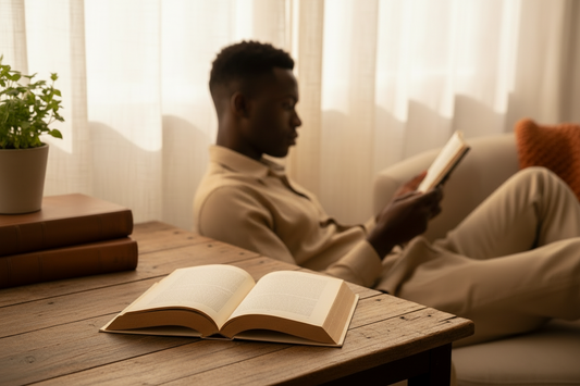 The Sunday Slow-Down: Books, Blankets, and the Right Blend